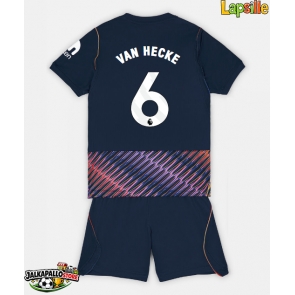 Tottenham Hotspur Jan Paul van Hecke #6 Vieraspaita Lapsille 2026-27 Lyhythihainen (+ shortsit)